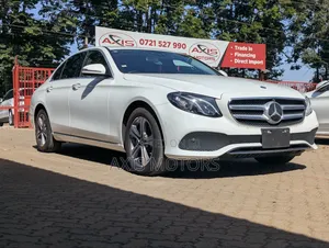 Mercedes-Benz E200 2018 White
