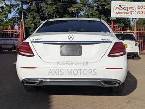 Mercedes-Benz E200 2018 White