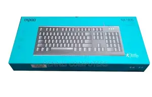 Rapoo Spill Resistance Wired Usb Keyboard Nk1800 - Black
