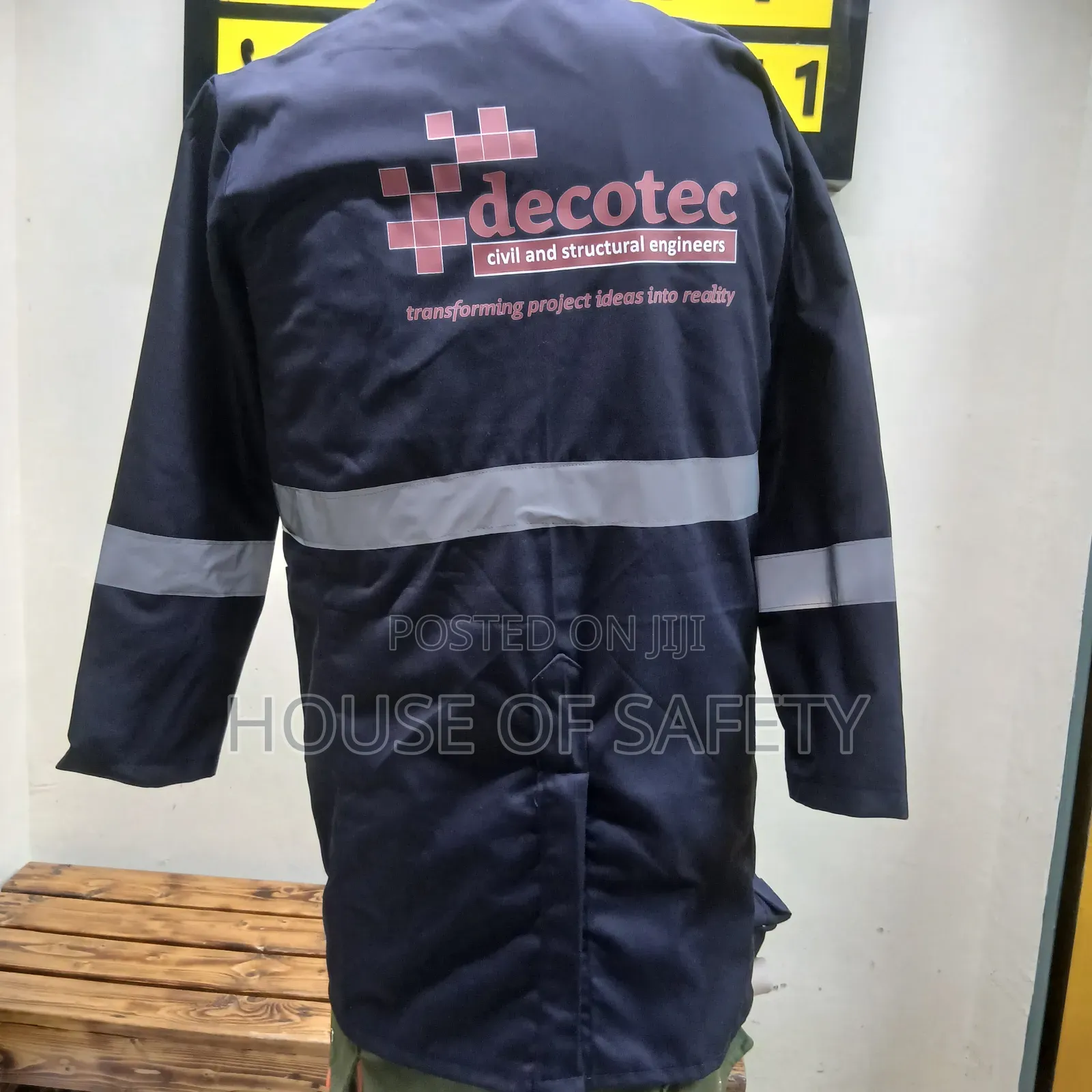 Work Coat With Two Lower Pockets