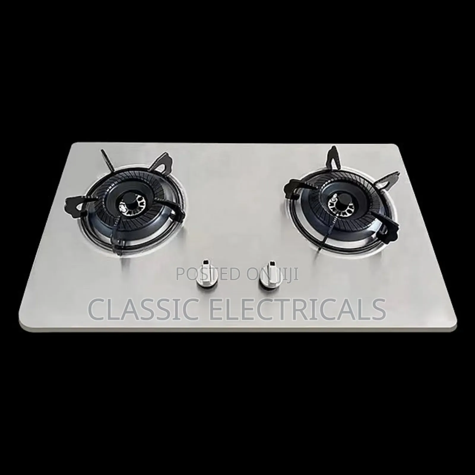 2 Burner Amaze Stainless Hob Cooker at