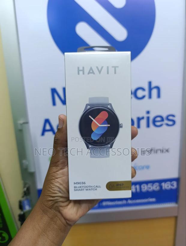 Havit M9036 Bluetooth Call Smart Watch (Gray) - main view