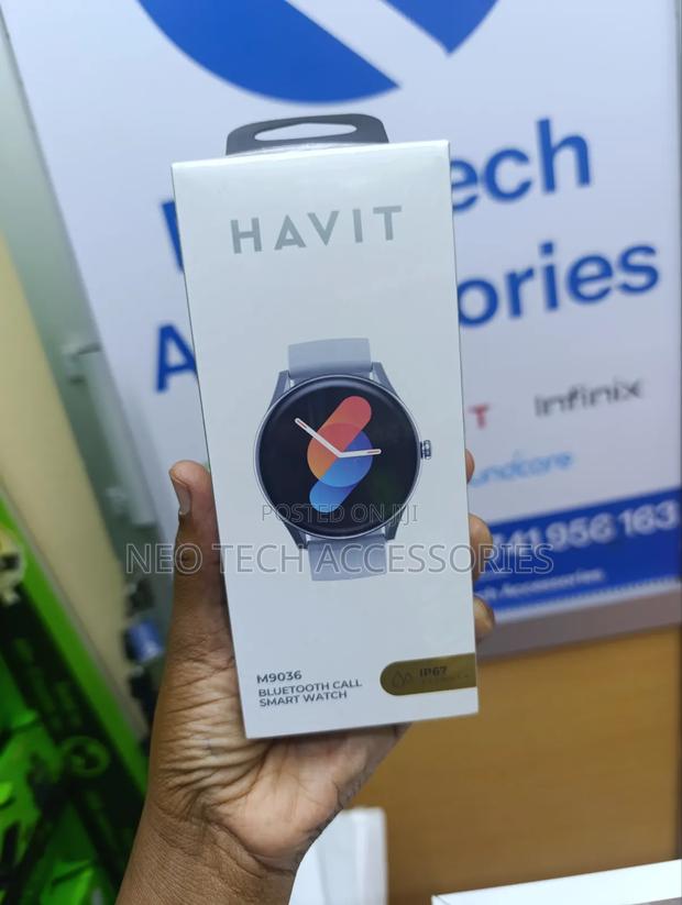 Havit M9036 Bluetooth Call Smart Watch (Gray) - thumbnail 3