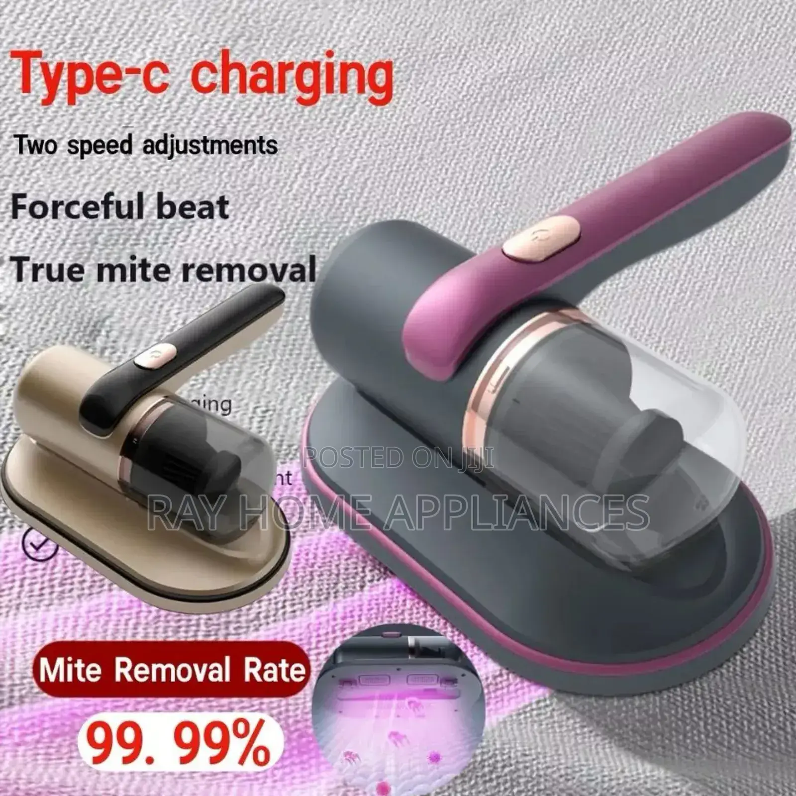 Handheld Mattress Vacuum Cleaner Uses the Latest Hepa Filter Element