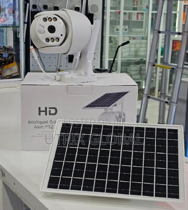Ubox Cctv Wifi Solar Camera Full Color Outdoor Camera