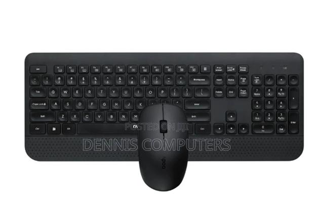 Rapoo Wireless Keyboard Mouse X3500 - Black