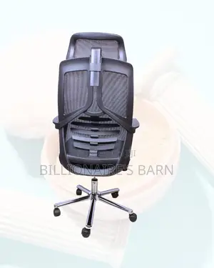 Headrest Office Chair • Office-Ready Style, Breathable Mesh Airflow