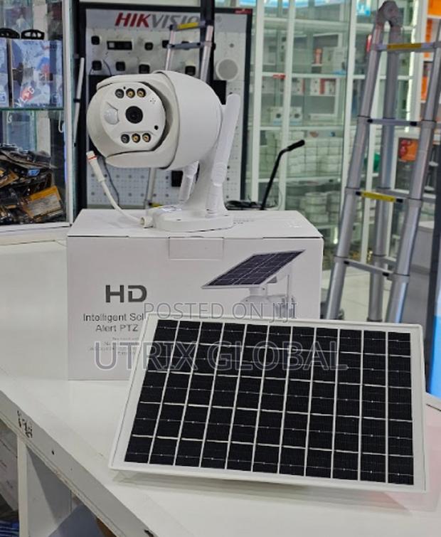 Ubox Solar Cctv Security Camera – Wifi Outdoor Camera - main view