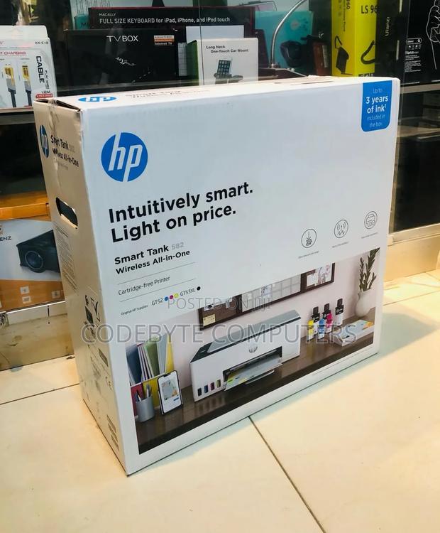 Hp Smart Tank 582 All-in-one Printer, Print, Copy And Scan - main view