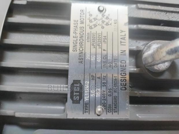 High Speed 5 Hp Single Phase Motor - thumbnail 3