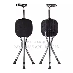 2 in 1 Elderly Walking Stick Cum Stool