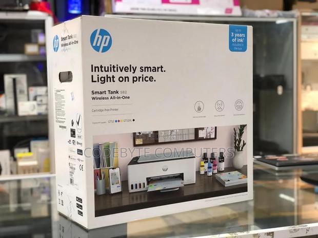 Hp Smart Tank 582 All-in-one Wireless Printer - main view