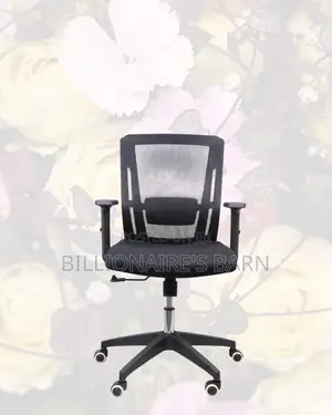 Barn Origin Office Chair Mid-Back Nylon Base • Neat Professional Look