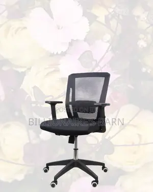 Barn Origin Office Chair Mid-Back Nylon Base • Neat Professional Look