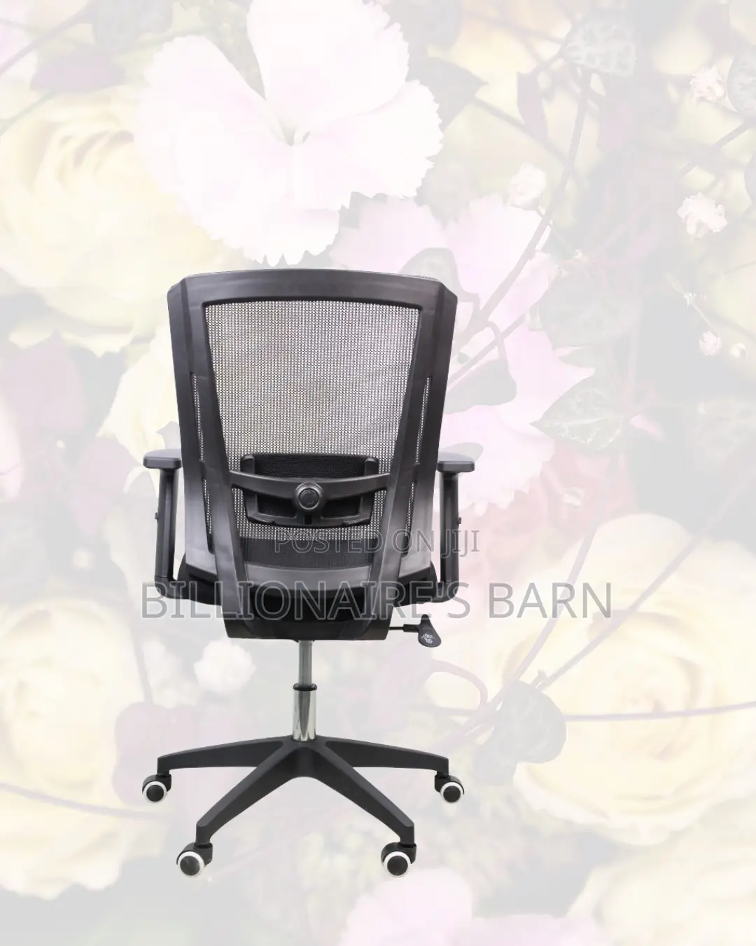 Barn Origin Office Chair Mid-Back Nylon Base • Neat Professional Look