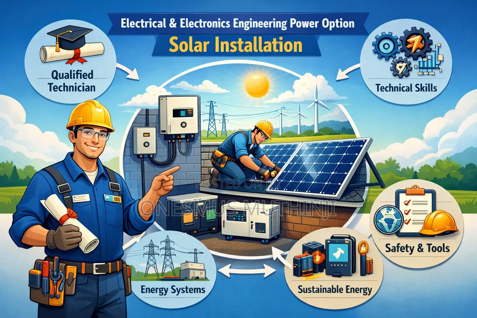 Certified Electrician Solar Installer – Nairobi | Kiserian | Rongai