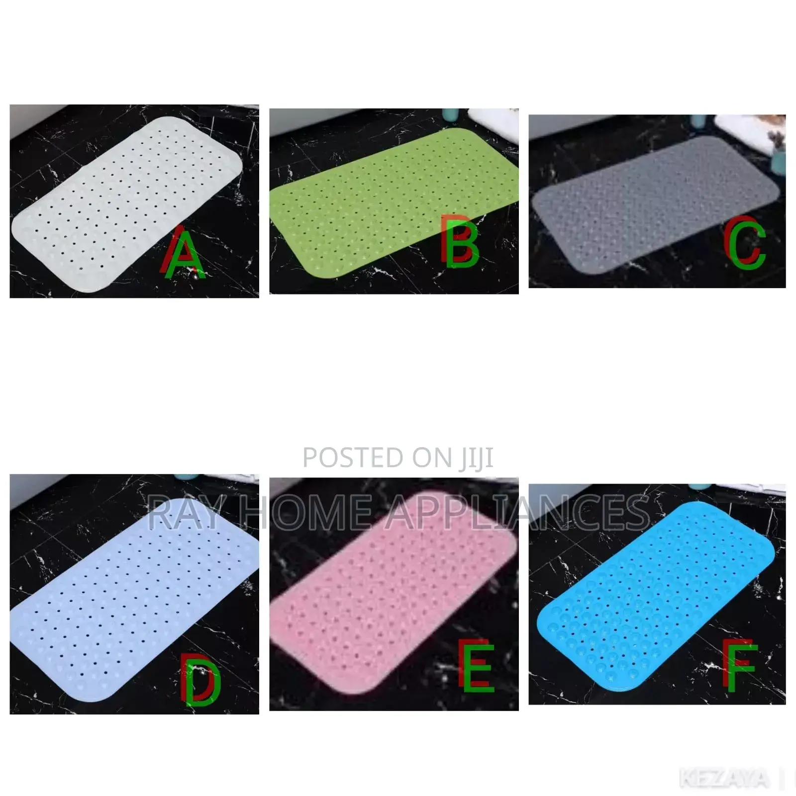 Bathroom Antislip Mats 70cm by 40cm