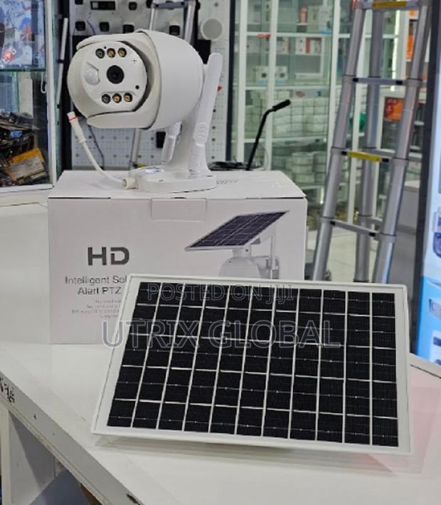 Ubox Single Lens 4g Solar Ptz Camera With 360° Ptz Rotation