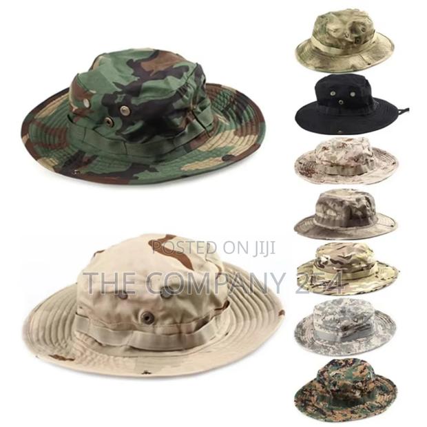Safari Camping Camo Outdoor Camouflage Fishing Cap Hunting Bucket Hat