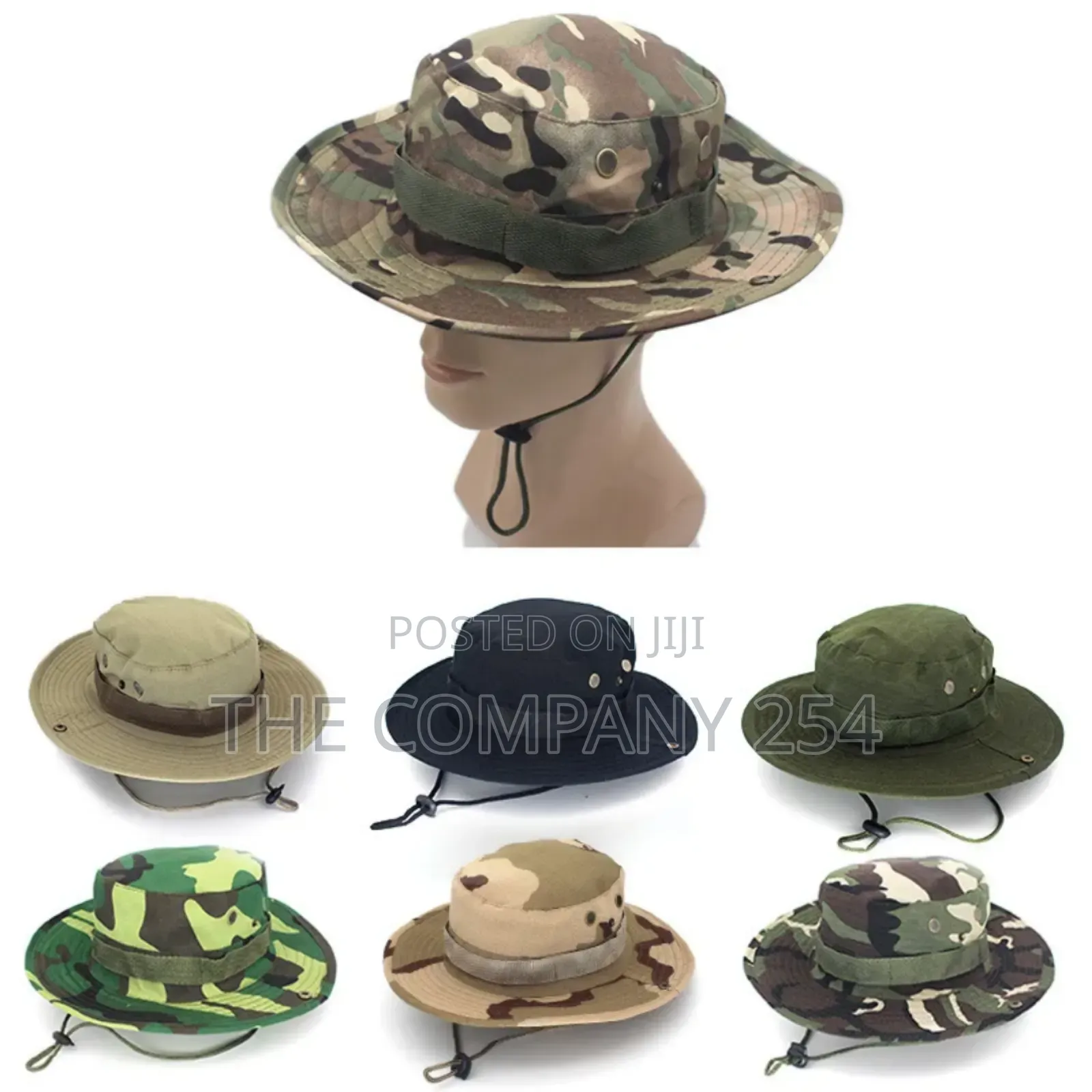 Safari Camping Camo Outdoor Camouflage Fishing Cap Hunting Bucket Hat