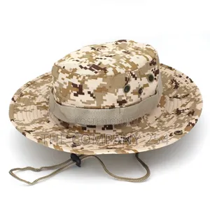 Safari Camping Camo Outdoor Camouflage Fishing Cap Hunting Bucket Hat