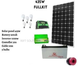 435 Watts All Weather Solar Energy Home Package 1000w Inverter Kit - thumbnail 2