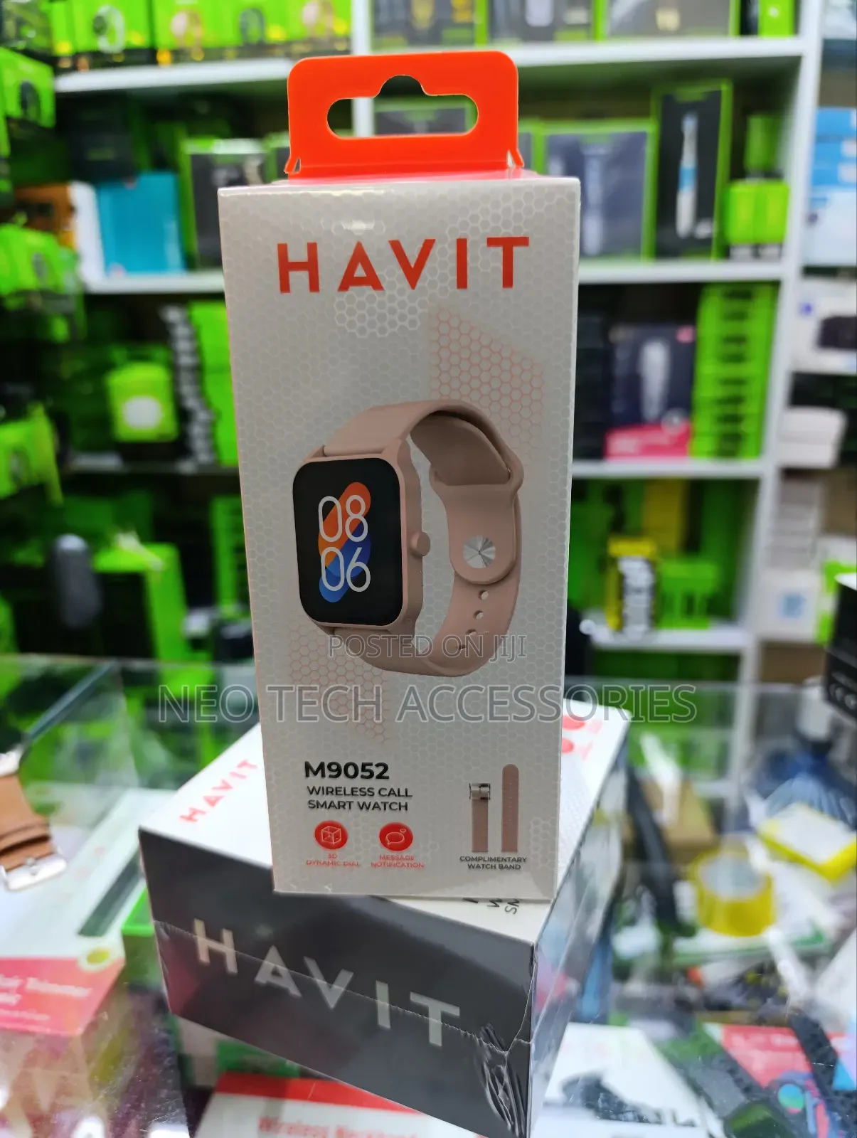 Havit M9052 Wireless Call Smart Watch ( With Extra Strap)
