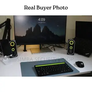 Original Hp Dhe-6001 Wired RGB Gaming Speakers Led Pc Laptop Computer