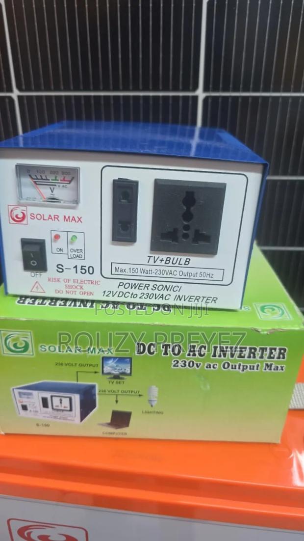 Dc to Acinverter/Solar Max - main view