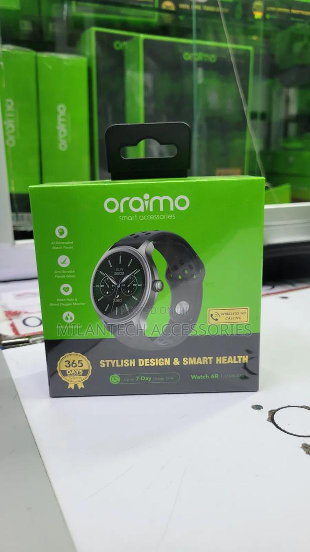 Oraimo Watch 6r Bluetooth Calling Smart Watch – Osw-823