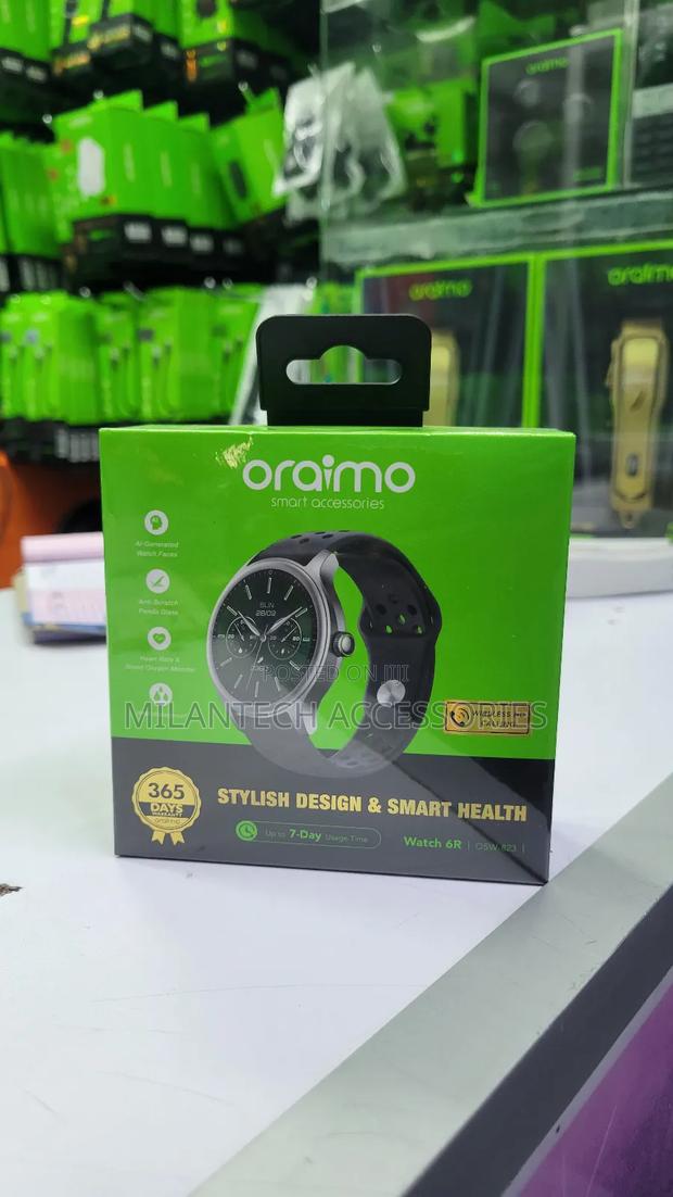 Oraimo Watch 6r Bluetooth Calling Smart Watch – Osw-823 - thumbnail 2