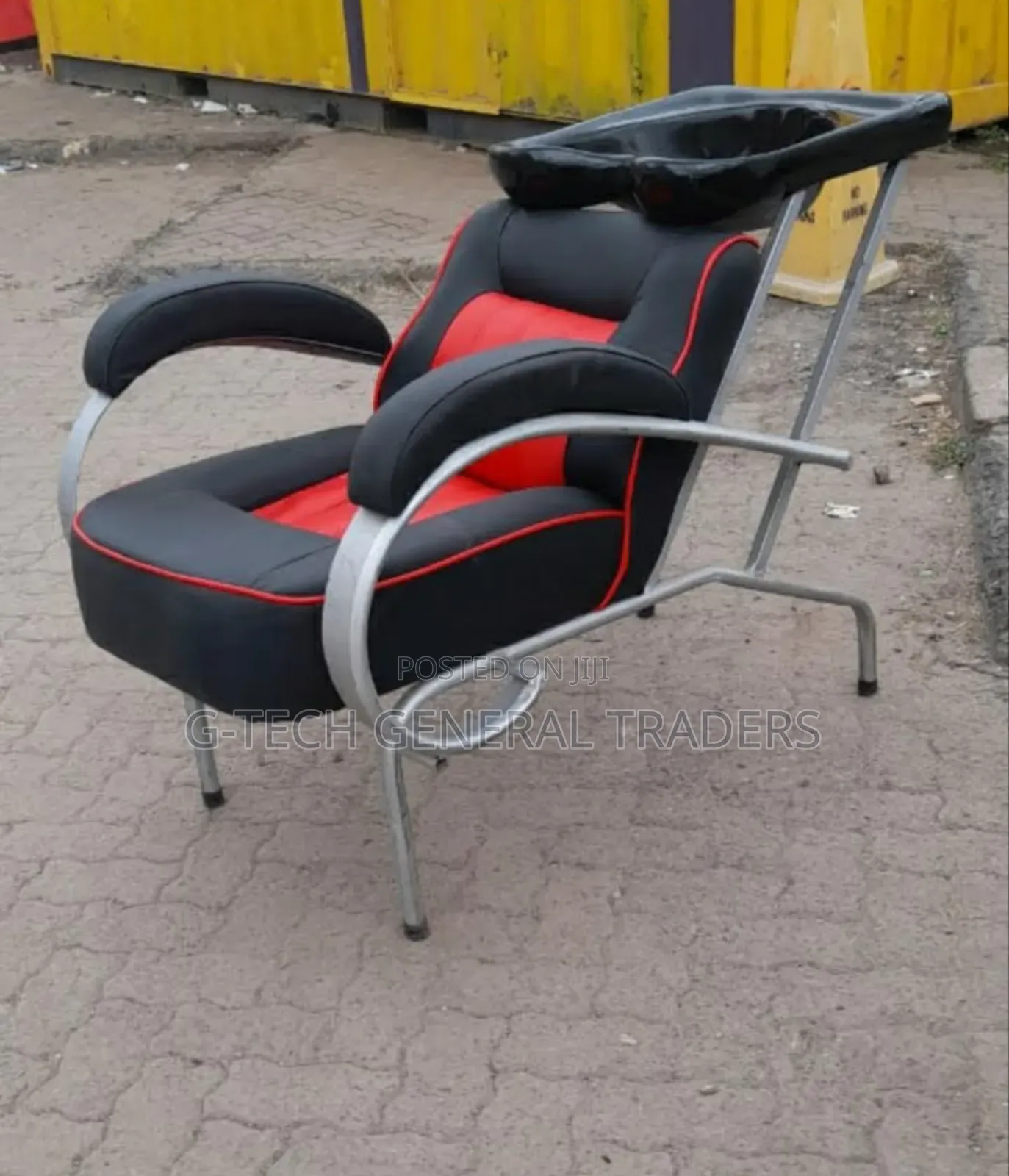 Executive Barber Chair With Sink