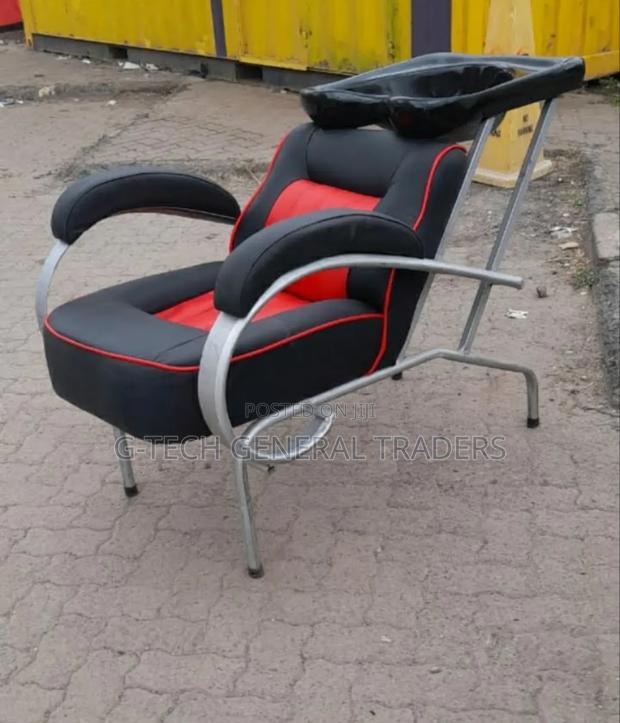 Executive Barber Chair With Sink - main view