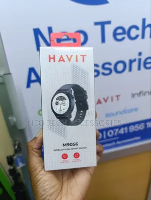 Havit M9056 Amoled Screenwireless Call Smart Watch ( Blue)