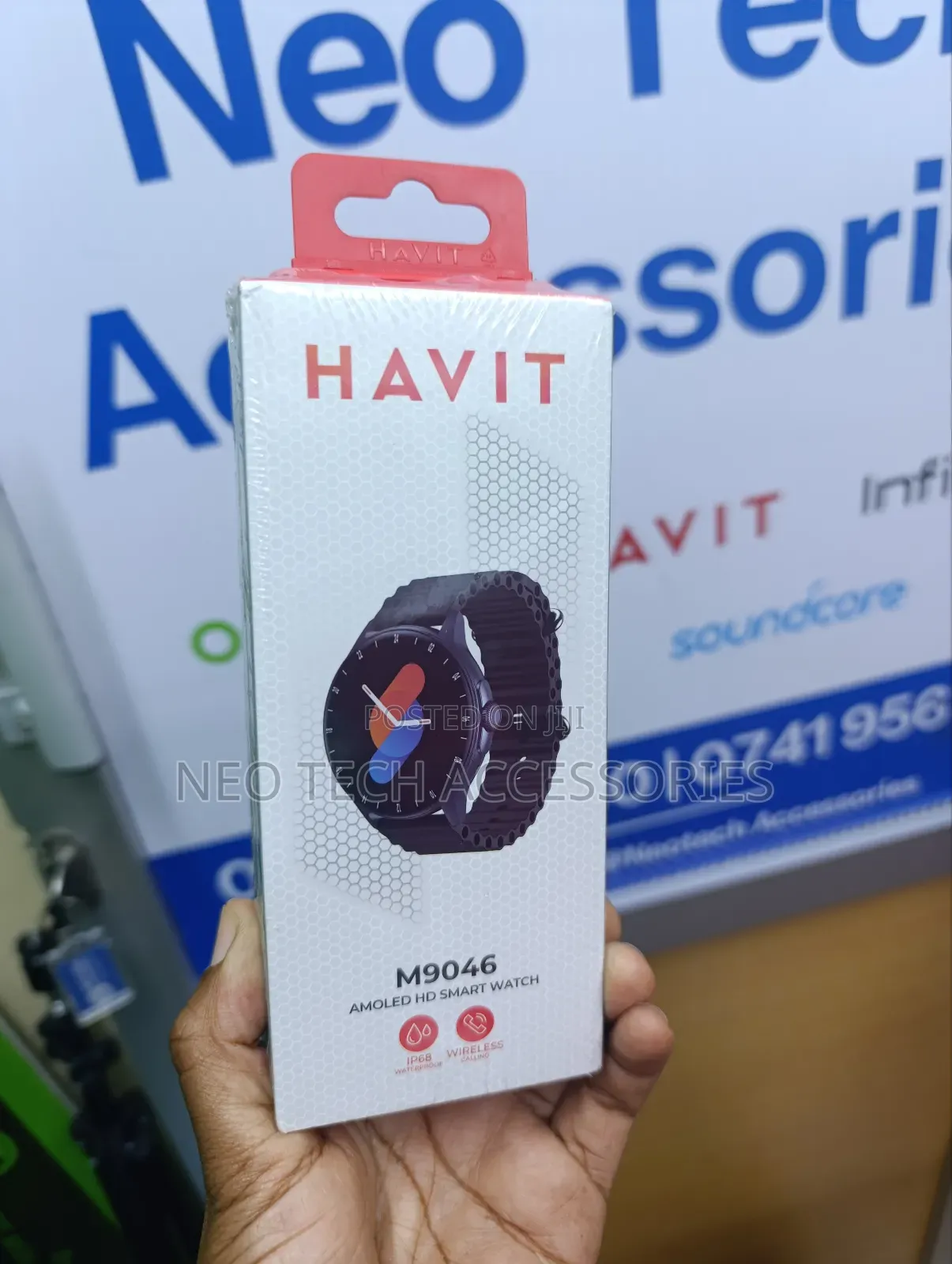 Havit M9046 Amoled Hd Smart Watch