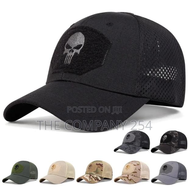 Punisher Baseball Cap Velcro Cap Tactical Outdoor Skull Camo Hat