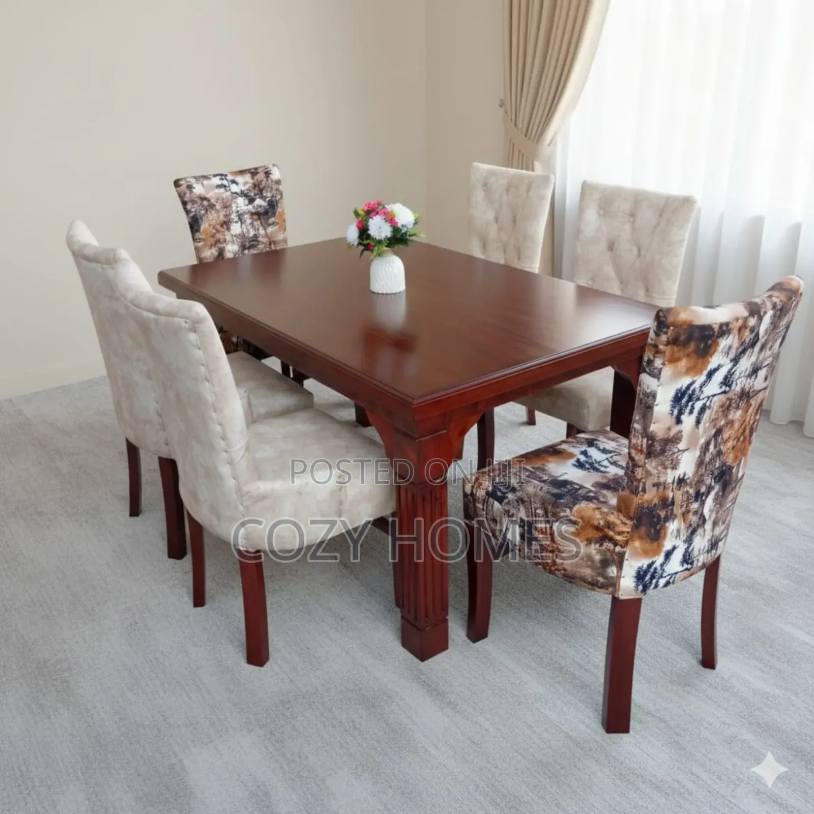 Dining Set, Steady Spiffy Dining Set, 6 Seater