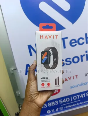 Havit M9062 Wireless Call Smart Watch (Brown)