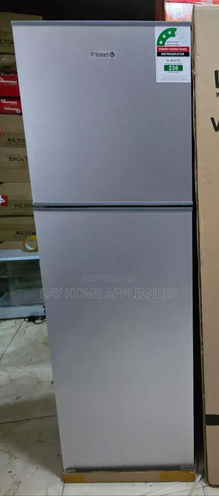 172litres Volsmart Double Door Refrigerator