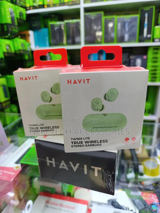 Havit Tw969 Lite Earbuds (Green) - thumbnail 2
