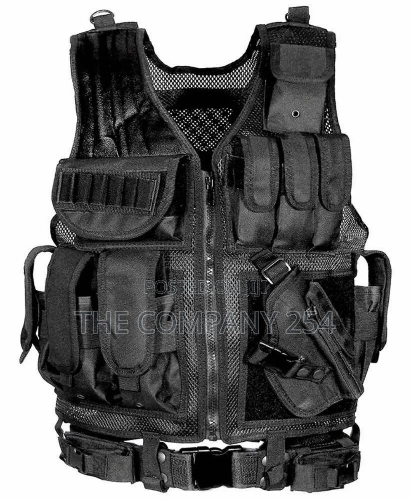 Outdoor Tactical Vest Fitness Shooting Webbing Vest With Molle Gear