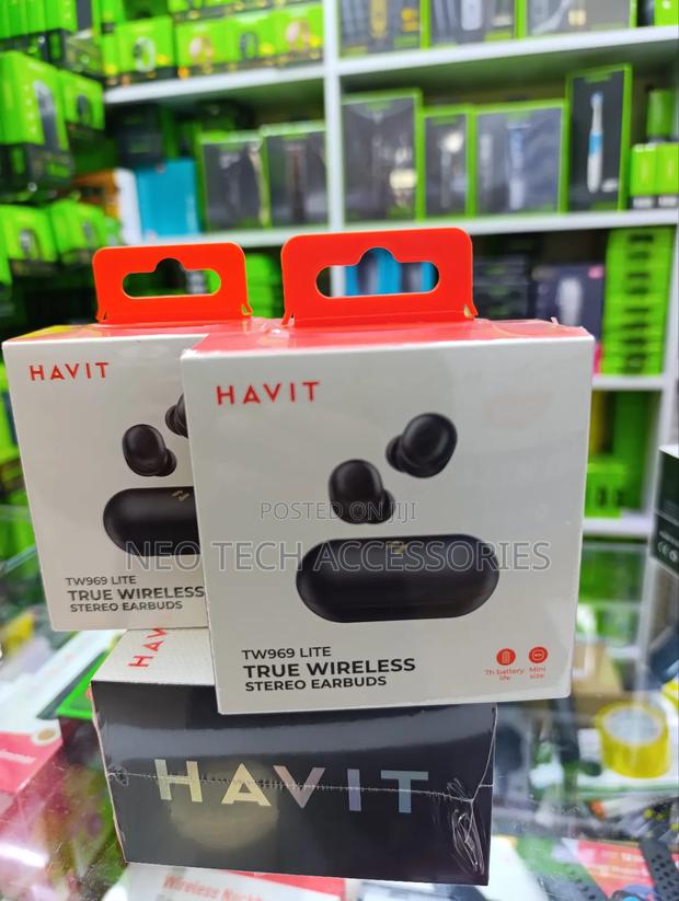 Havit Tw969 Lite Earbuds (Black) - thumbnail 2