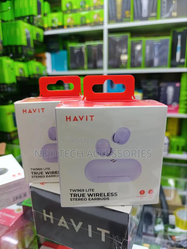 Havit Tw969 Lite Earbuds ( Purple) - main view