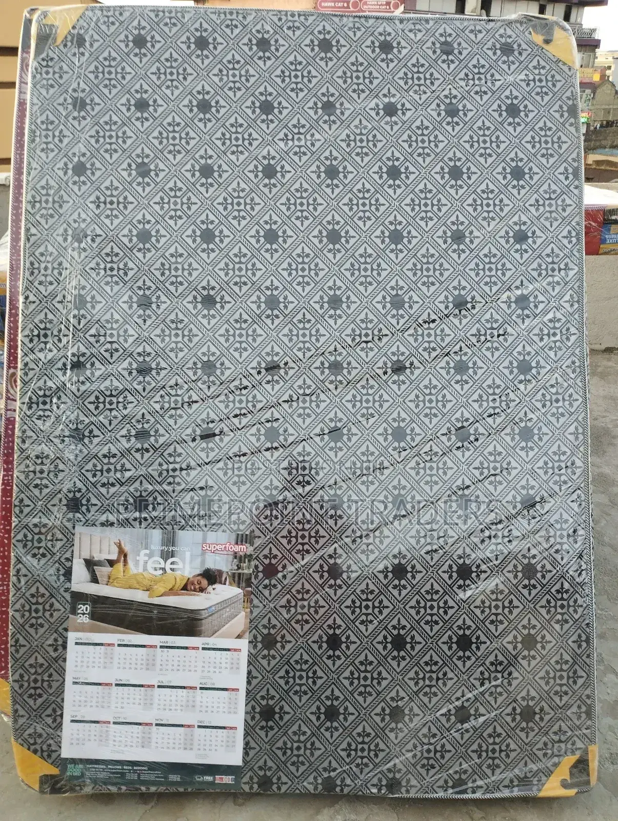 Superfoam Morning Glory 4.5x6x6 Plain Mattress Medium Density