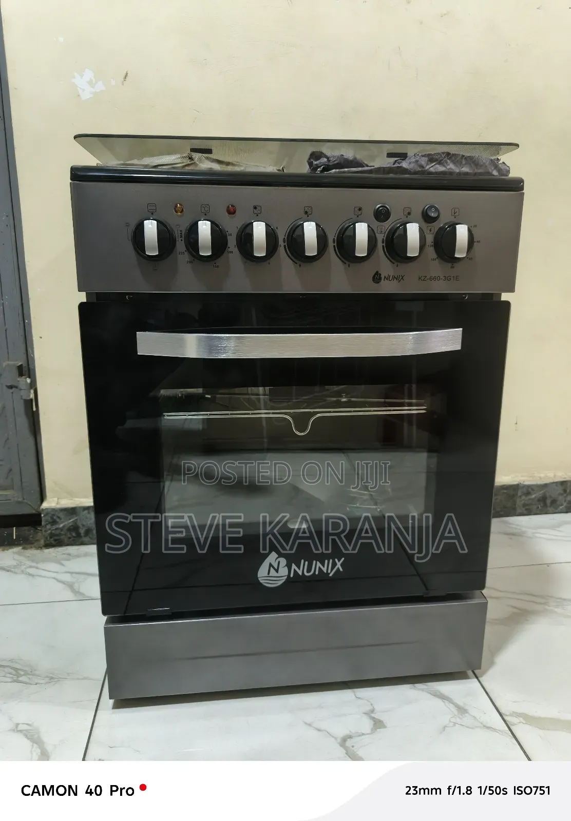 Nunix Cooker 3+1 Standing Cooker