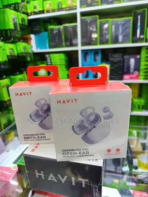 Havit Open Buds 03a Open-Ear Wireless Headphones (Purple)