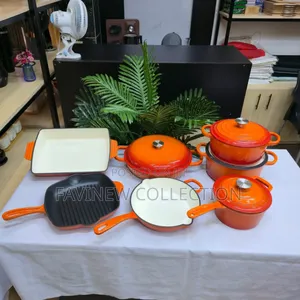Raw Cast Iron Cooking Pots 11pcs
