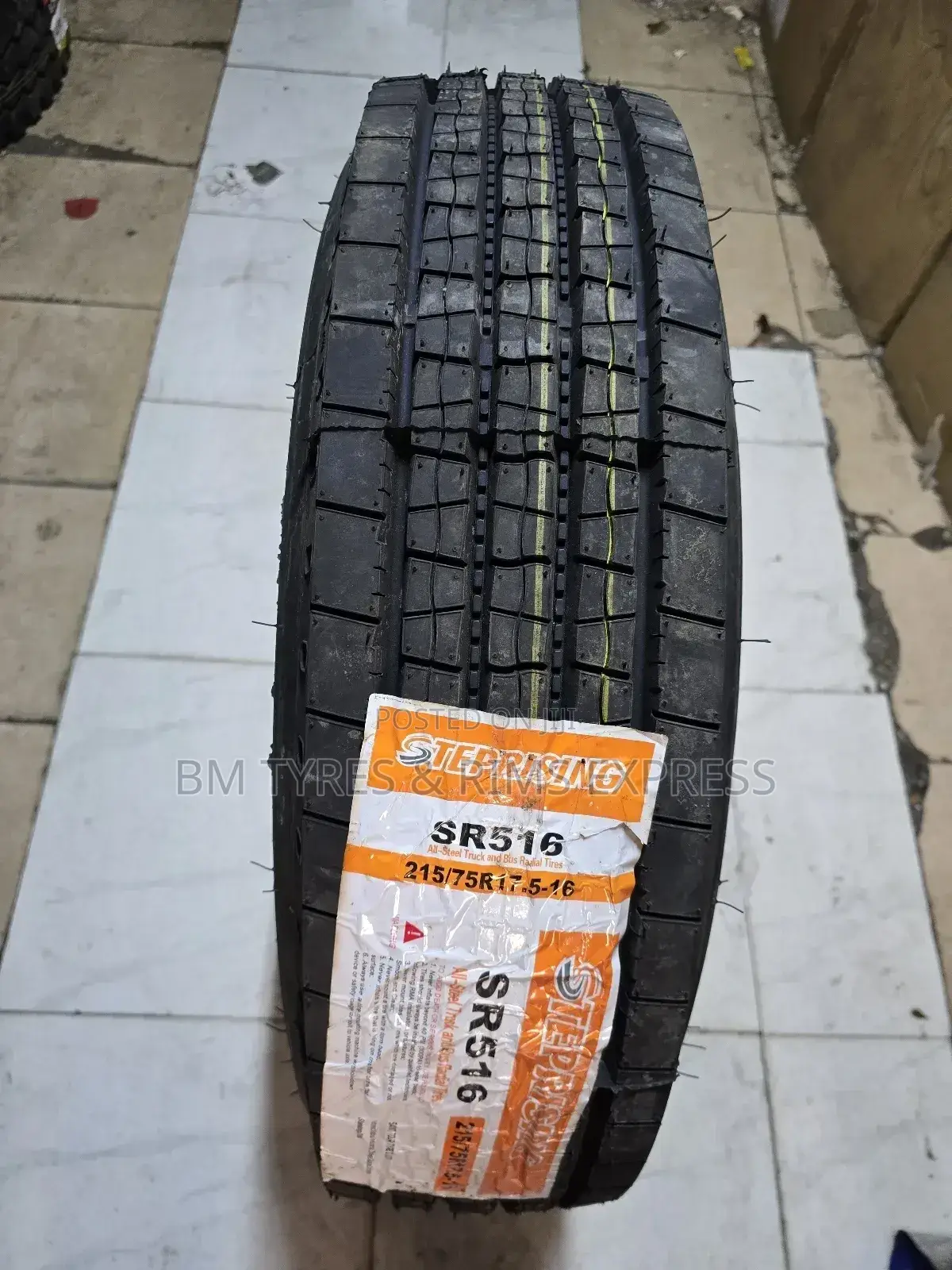 215 /75 R17. 5 Steprising Tyres (Commercial)