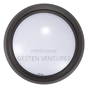 Modern Unique Round Black Led Bulkhead Light Fixture H4rd
