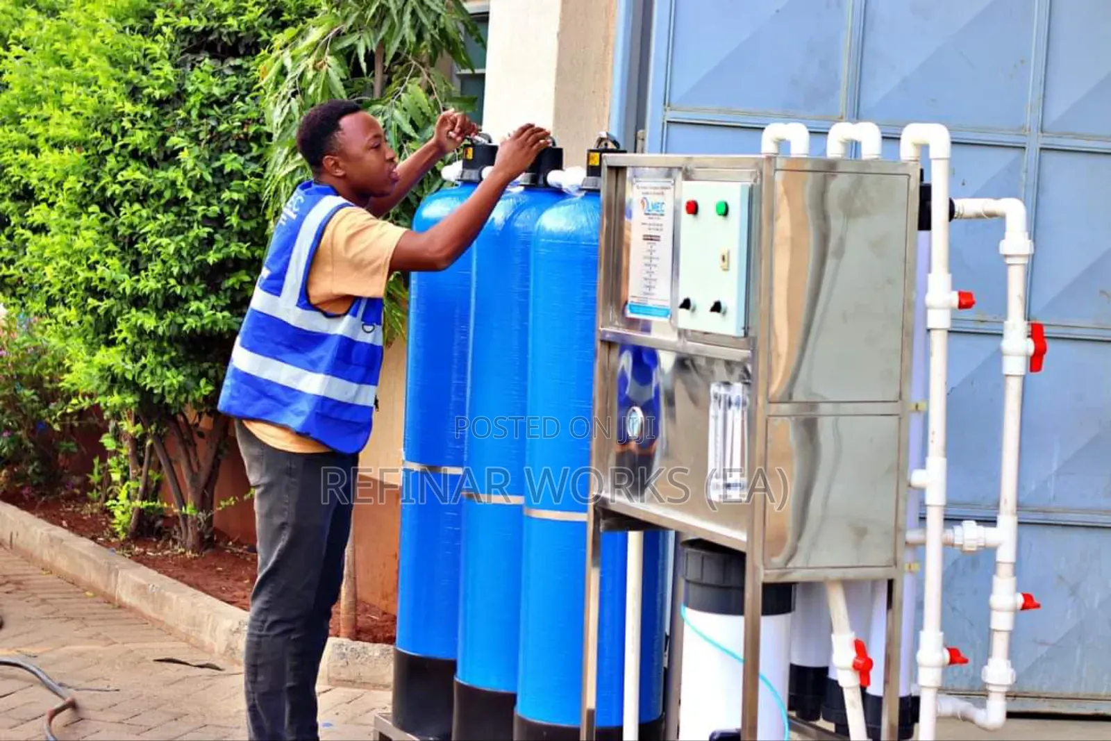 Water Treatment Plant for Apartments Residential Estates Ro Systems